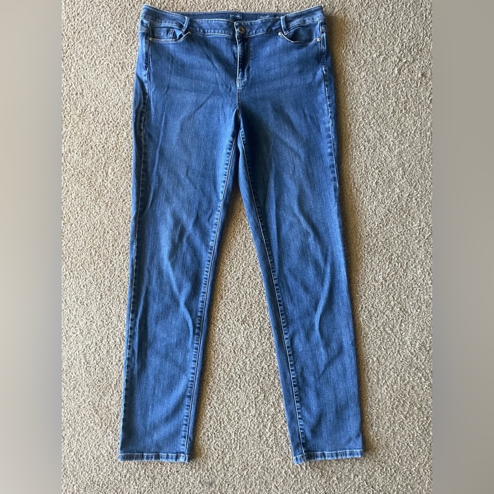 J Jill weekender straight leg jeans size 14T